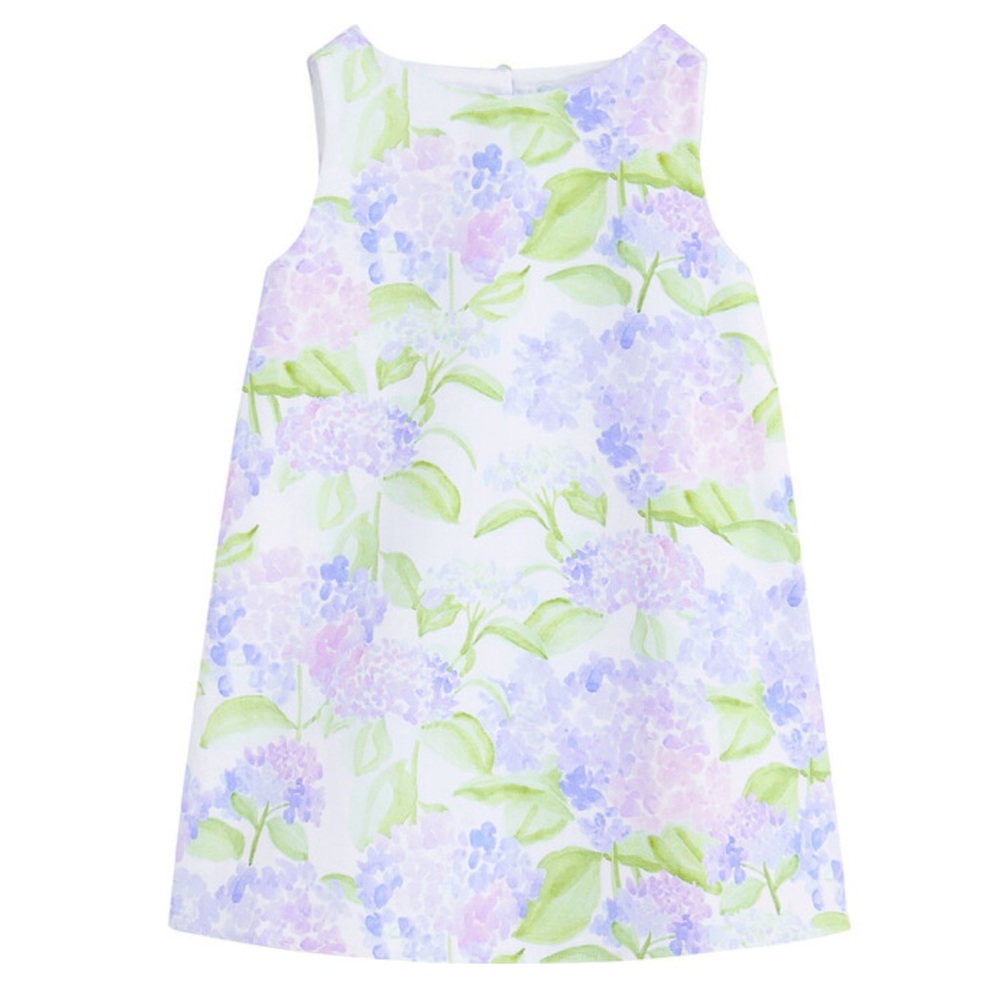 New With Tags Hill House Tiny Charlie Dress in Blue Hydrangea size 3/4
